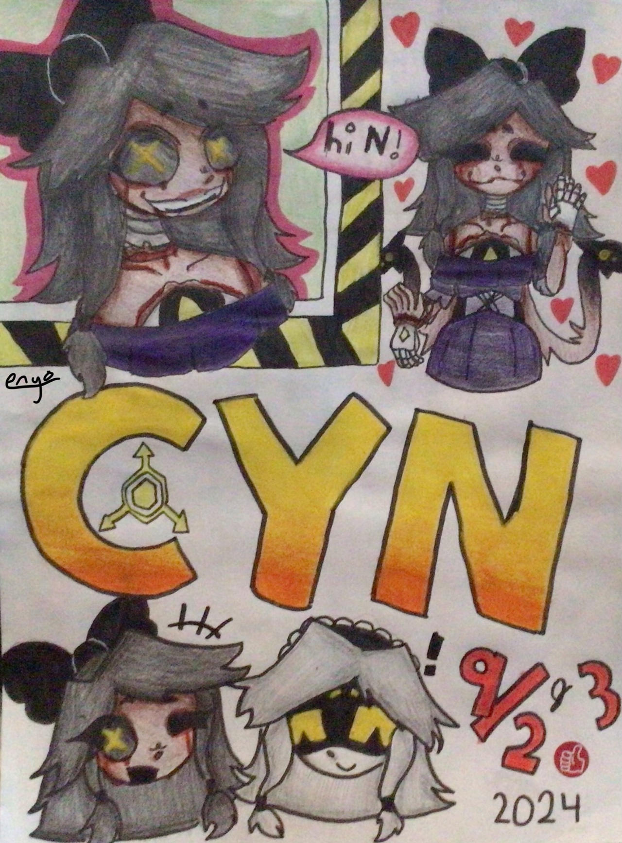 Murder Drones: Finale Cyn by enyyoooo on DeviantArt