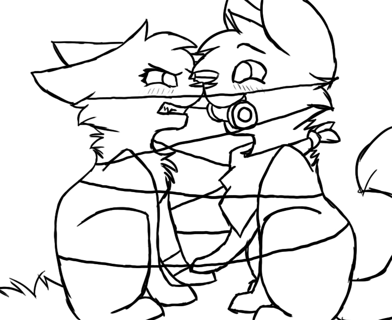 Images Of Cute Warrior Cat Couple Base Images Of Cute Warrior Cat Couple Base