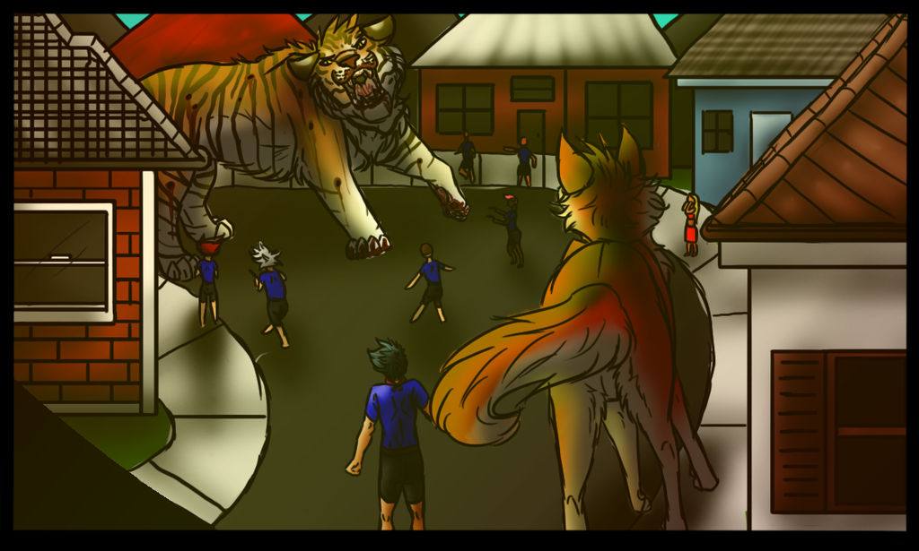 The Red Wolf sketch by Umbree-Solo162 on DeviantArt