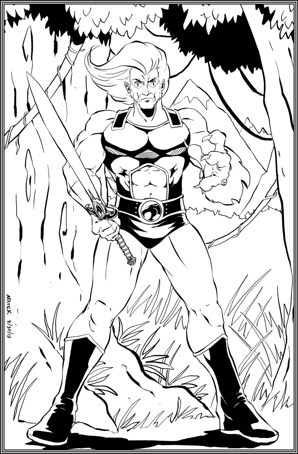 Lion-O, Lord of the ThunderCats by NathanKroll