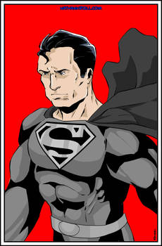 Superman black suit