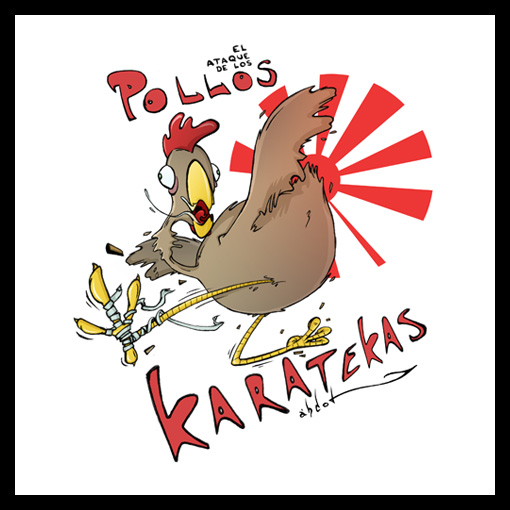 chicken karateka