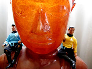 Kirk, Spock, and Buddha