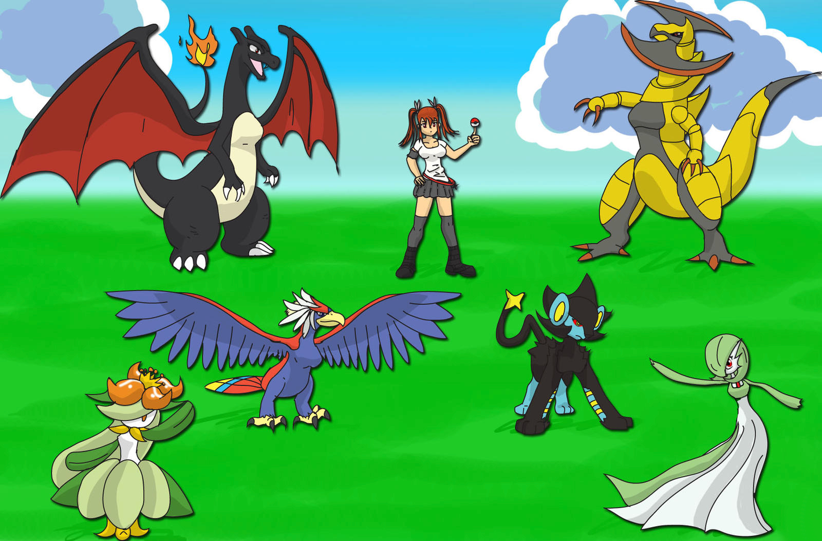 Gift: lucario515 Pokemon Team