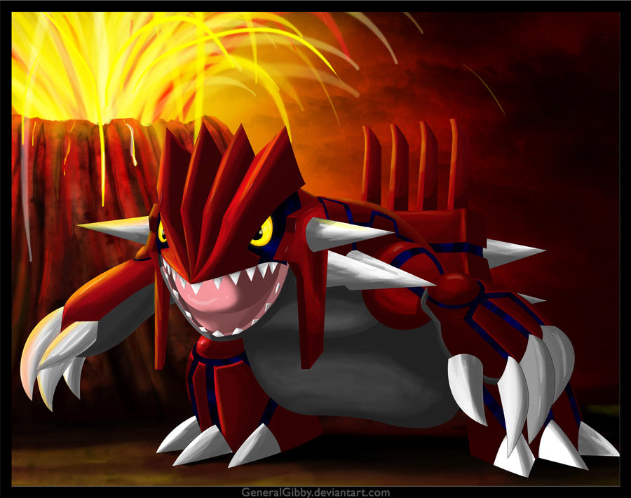 Pokemon: Groudon Creator of Land