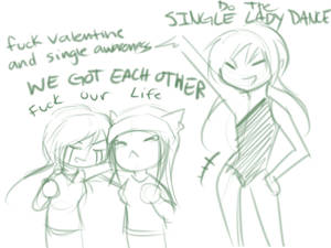 Fack Valentine + Single Day