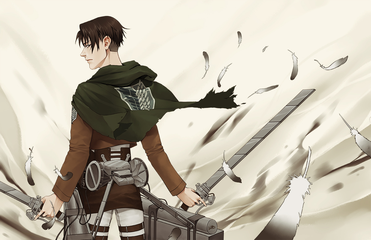 AoT Levi Wing by Lilbang DeviantArt