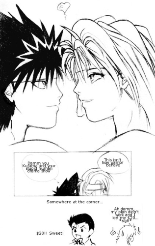 Hiei Mukuro By Lilbang On Deviantart Hiei Mukuro By Lilbang On Deviantart