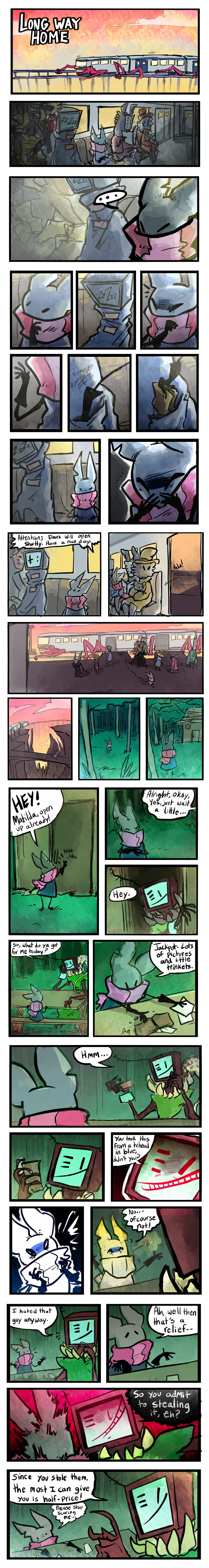 Long Way Home pt1 (24 hr comic day)