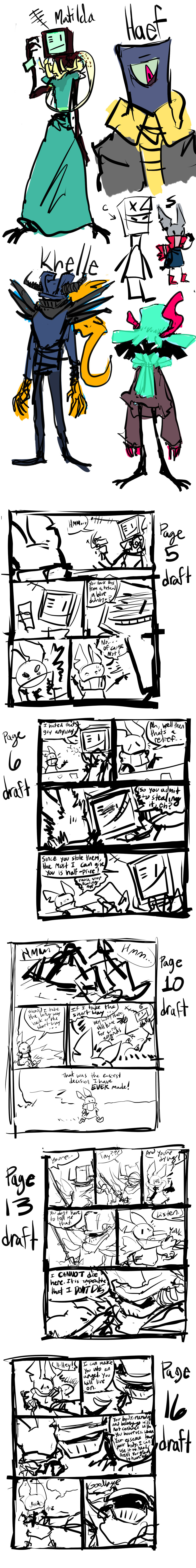 Long Way Home EXTRAS (please read comic first)