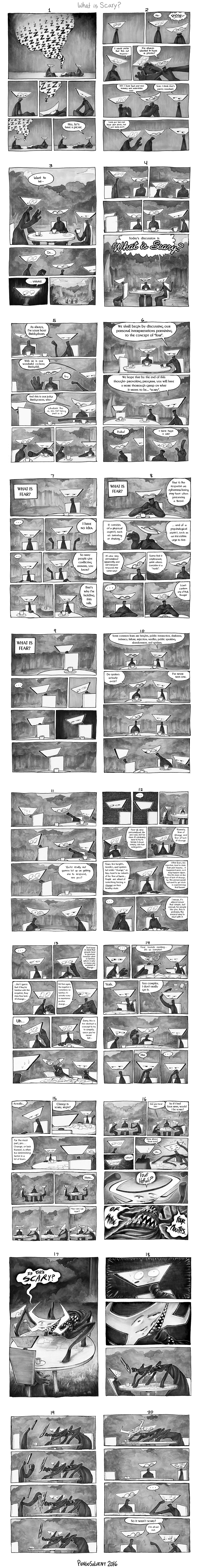 What is Scary (comic and song)