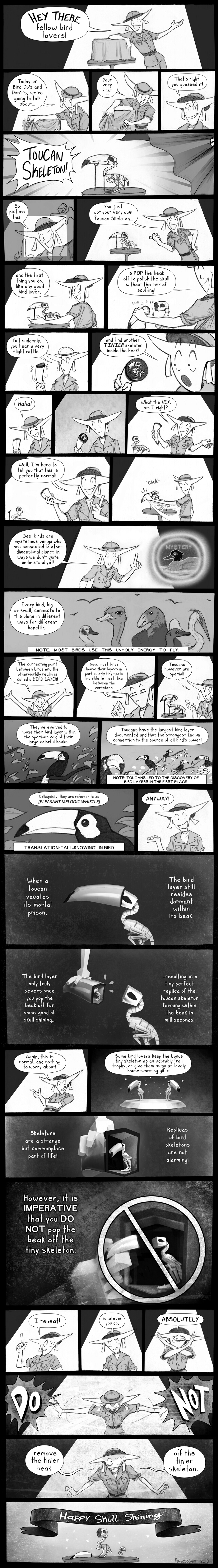 Bird Lovers Comic by pengosolvent