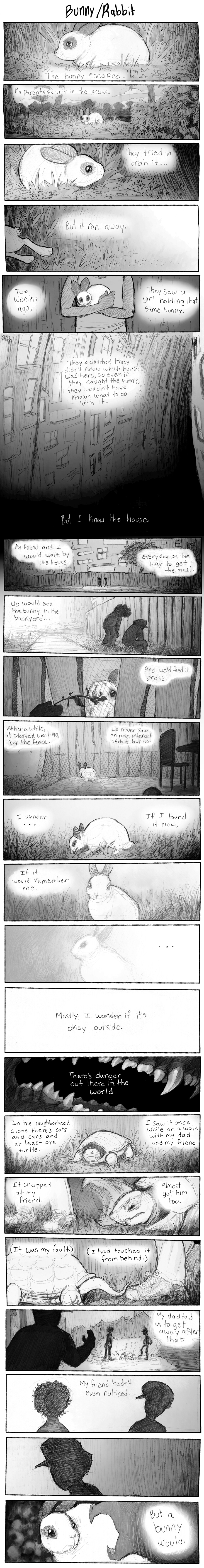Bunny/Rabbit Comic part 1 by pengosolvent