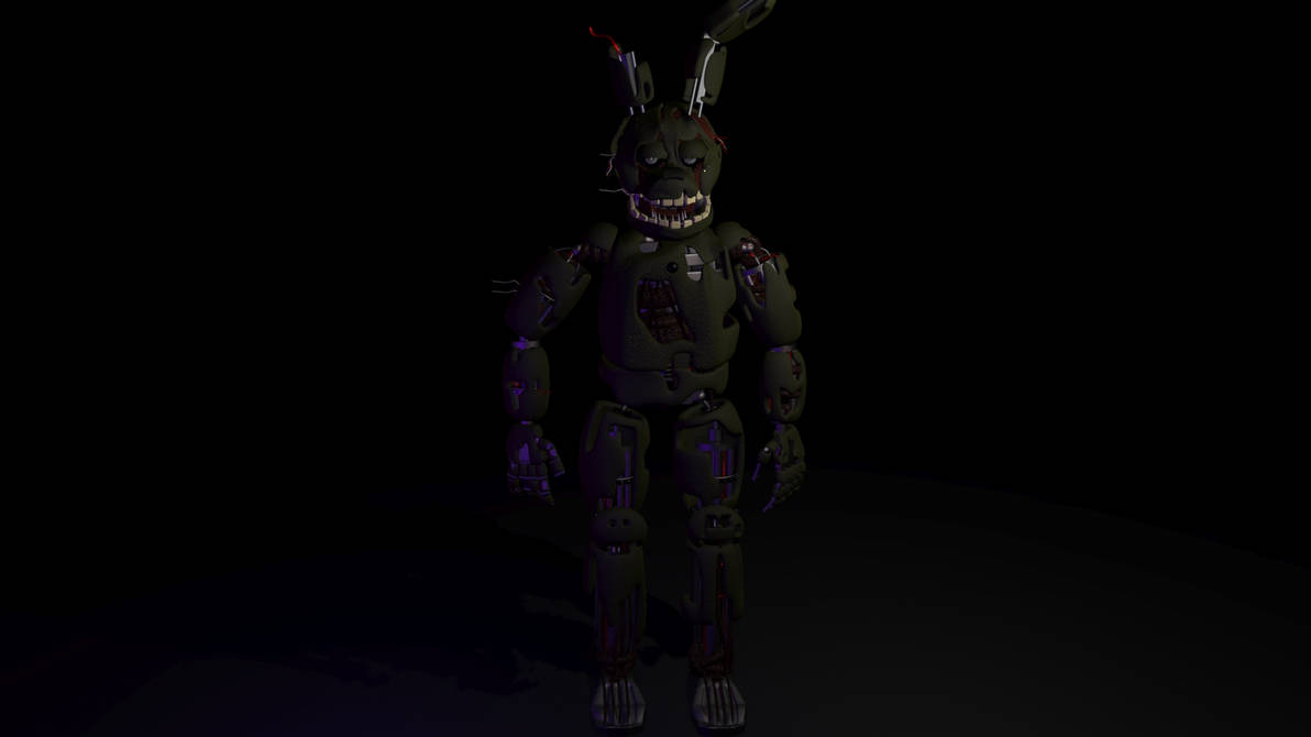 Springtrap remake by Tommatso on DeviantArt