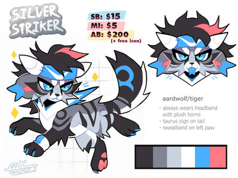 Adopt auction (CLOSED) - Silver Striker