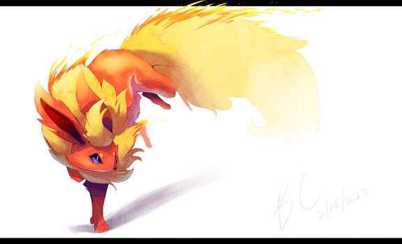 Flaming Fluffball