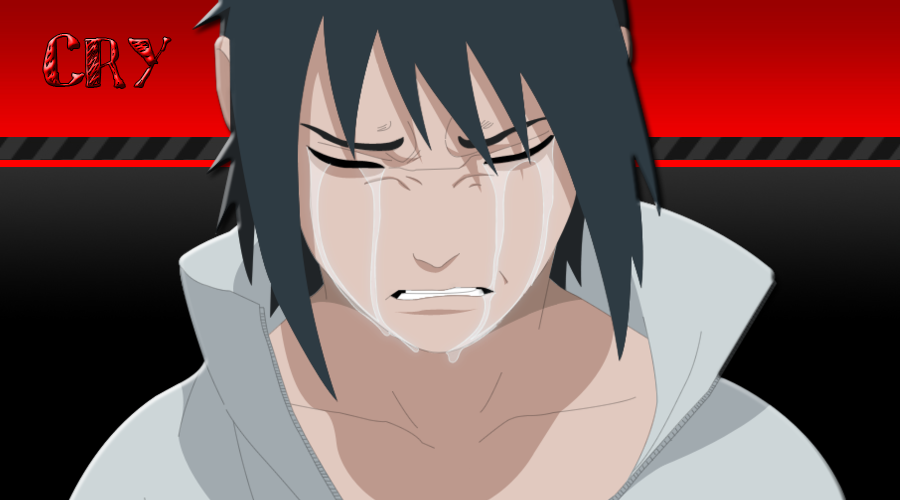 Sasuke Cry 2. by wiki7815 on DeviantArt