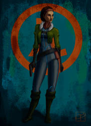 Alyx Vance from beta Half Life 2