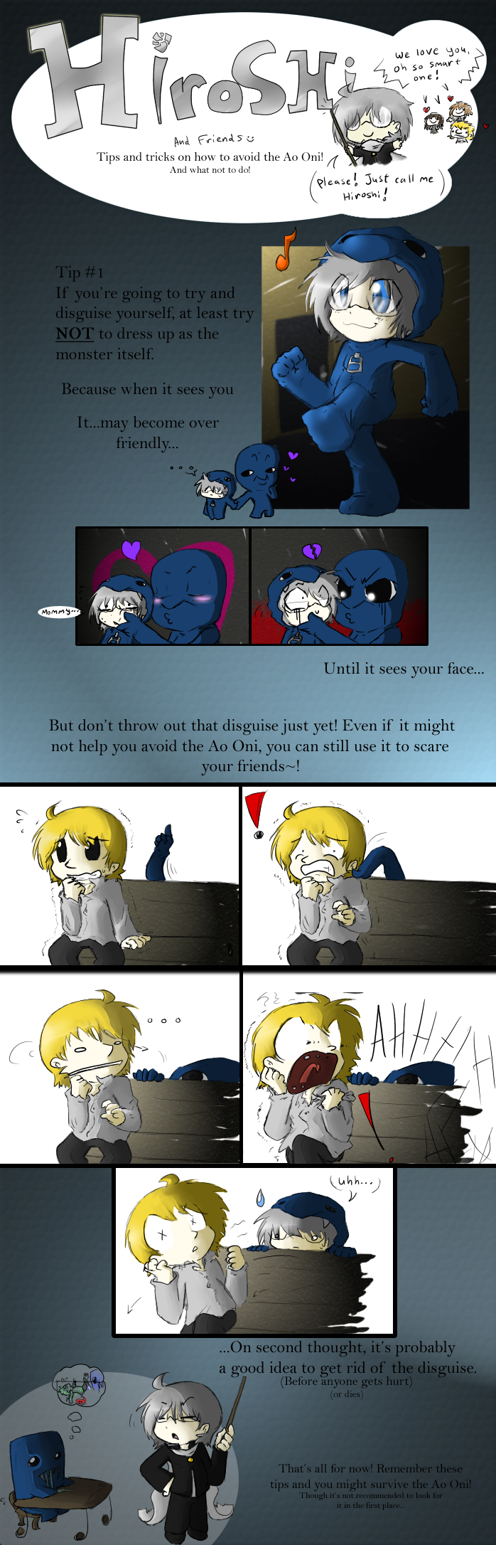 :Ao Oni: Hiroshi's tips 1