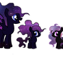 Space mane ponies adoptables CLOSED