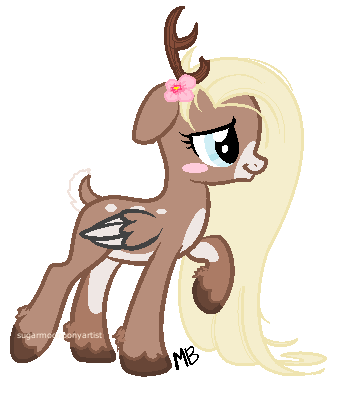 Custom deer pony for poshtotty1234