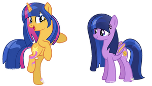 Two more new oc's Stellar Star and Dusk fall