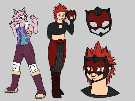 Pinky and Red Riot Redesigns!