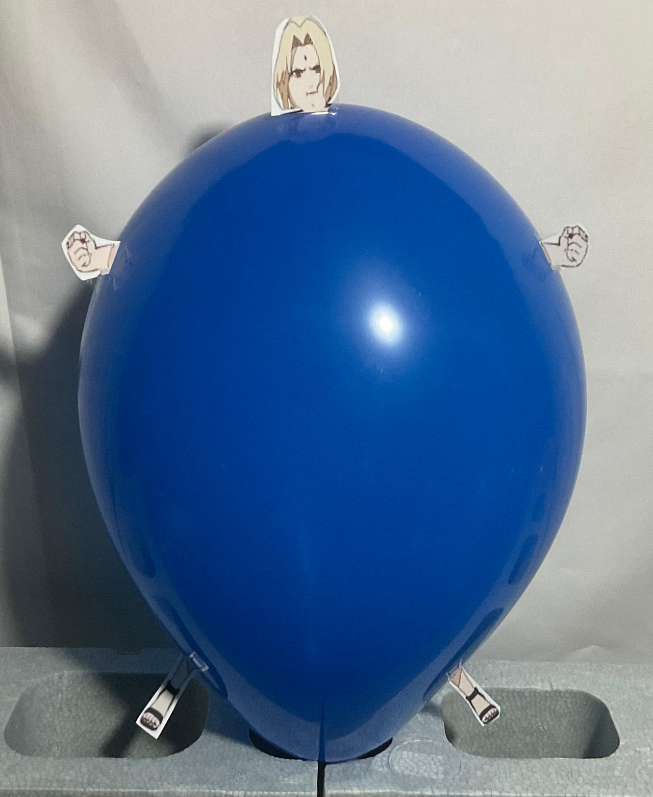 TSUNADE balloon inflation by akatuuki on DeviantArt