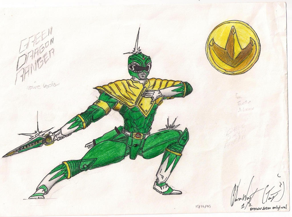 The Green Ranger Movie version by ULTIMATEbudokai3 on DeviantArt