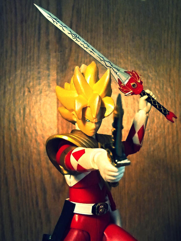 Red Goki Ranger ULTIMATEfiguart funnys - Armored Red Ranger Goku!! by ULTIMATEbudokai3 ...