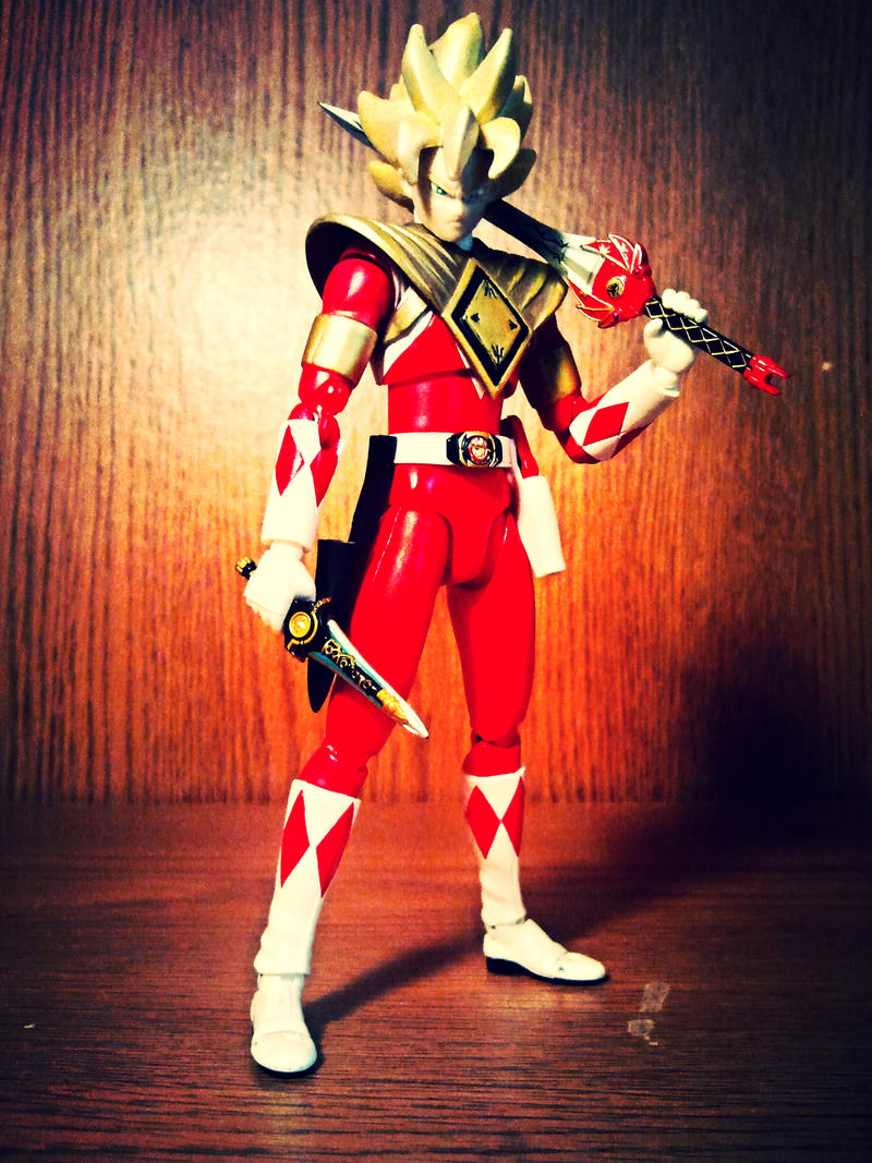 Red Goki Ranger ULTIMATEfiguart funnys - Armored Red Ranger Goku 2 by ULTIMATEbudokai3 ...