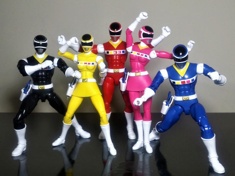 Power Rangers Legacy Collection - Space Rangers ! by ULTIMATEbudokai3 ...