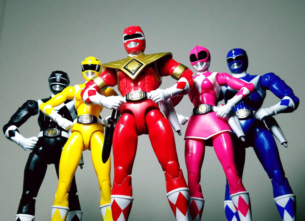 Legacy Collection - MMPR with Armored Red Ranger by ULTIMATEbudokai3 on ...