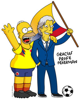 Jose Nestor Pekerman en los Simpsons