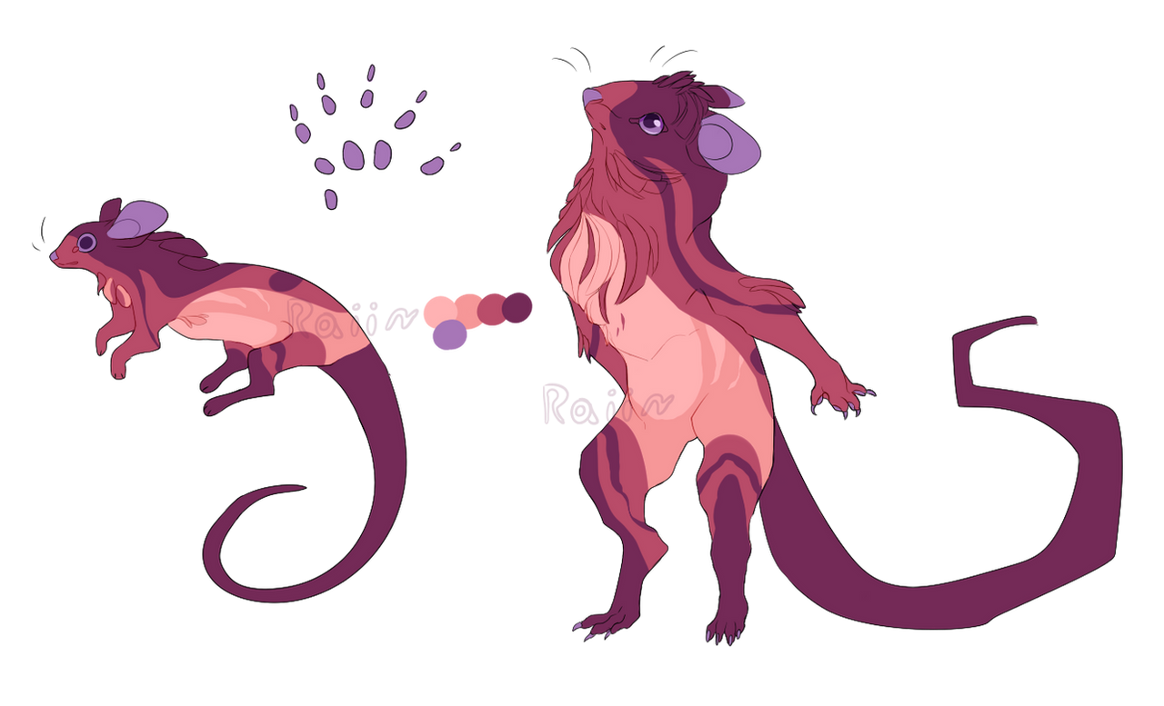 Mouse ref sheet by Raiindeer on DeviantArt