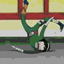 Rock Lee Rolling