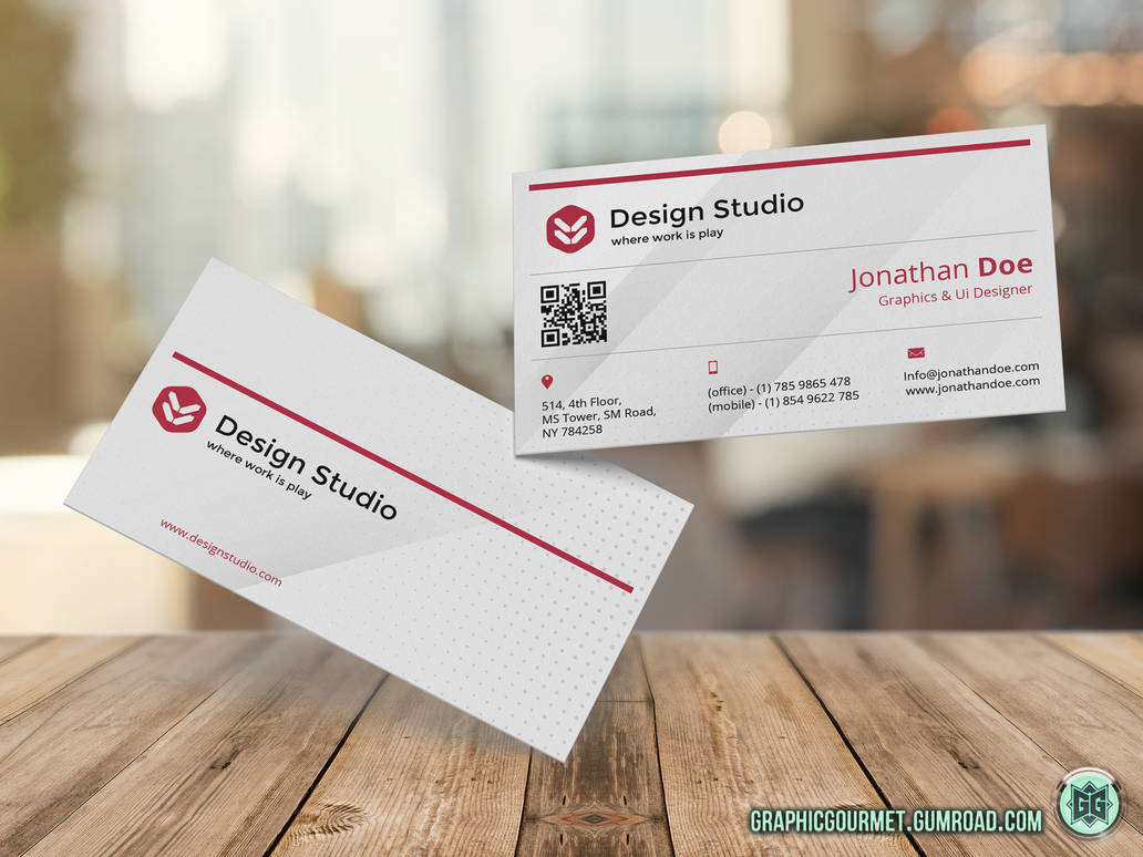 Simple Business Card Design v01 by GraphicGourmet on DeviantArt