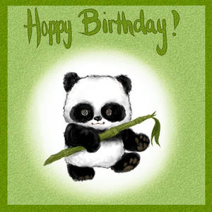 Happy Birthday Panda