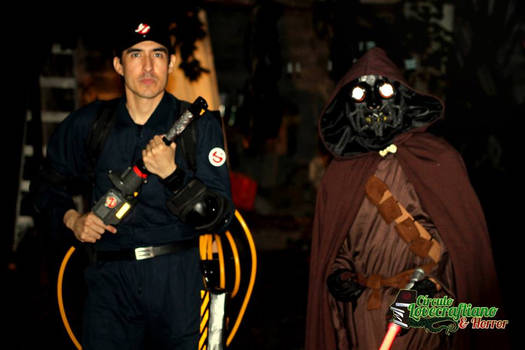 Real Ghostbuster and Original Star Wars character