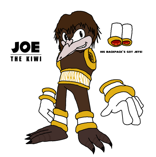 Joe the Kiwi - REF SHEET