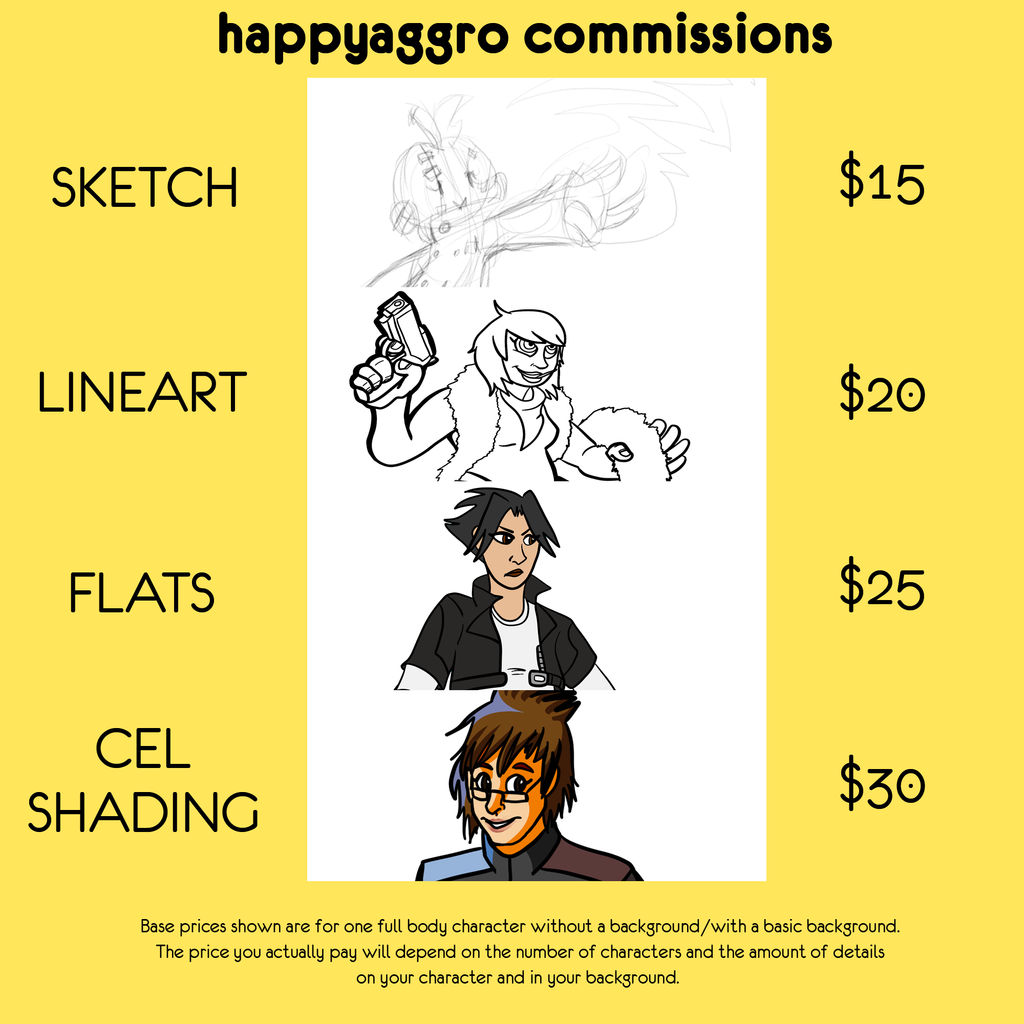 Commissions OPEN! - Five slots available!