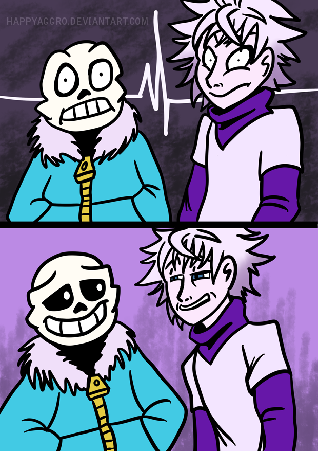 Undertale Hunter X Hunter What The What By Happyaggro On Deviantart