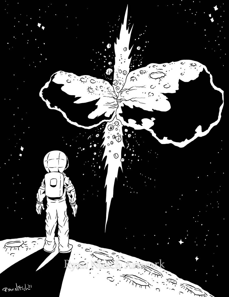 Inktober - Collide by RyanNitsch on DeviantArt