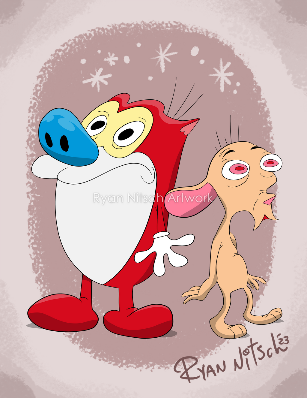 Steempy The Ren and Stimpy Show by RyanNitsch on DeviantArt