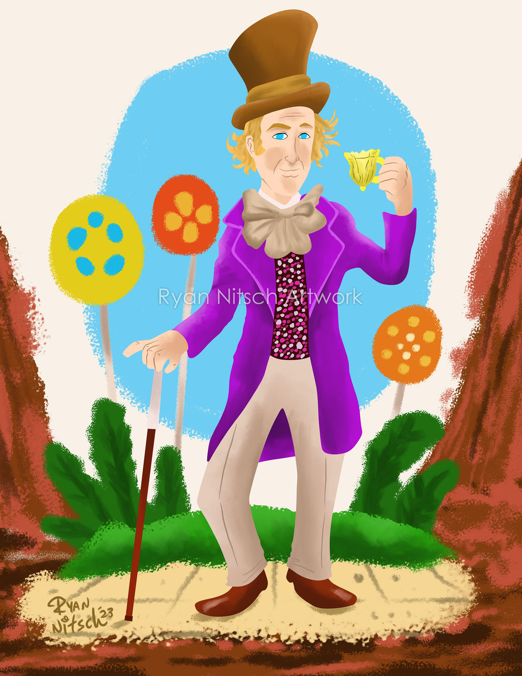 Willy Wonka By RyanNitsch On DeviantArt willy-wonka-by-ryannitsch-on-deviantart