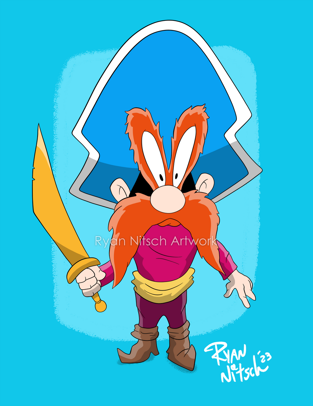 Yosemite Sam Pirate by RyanNitsch on DeviantArt