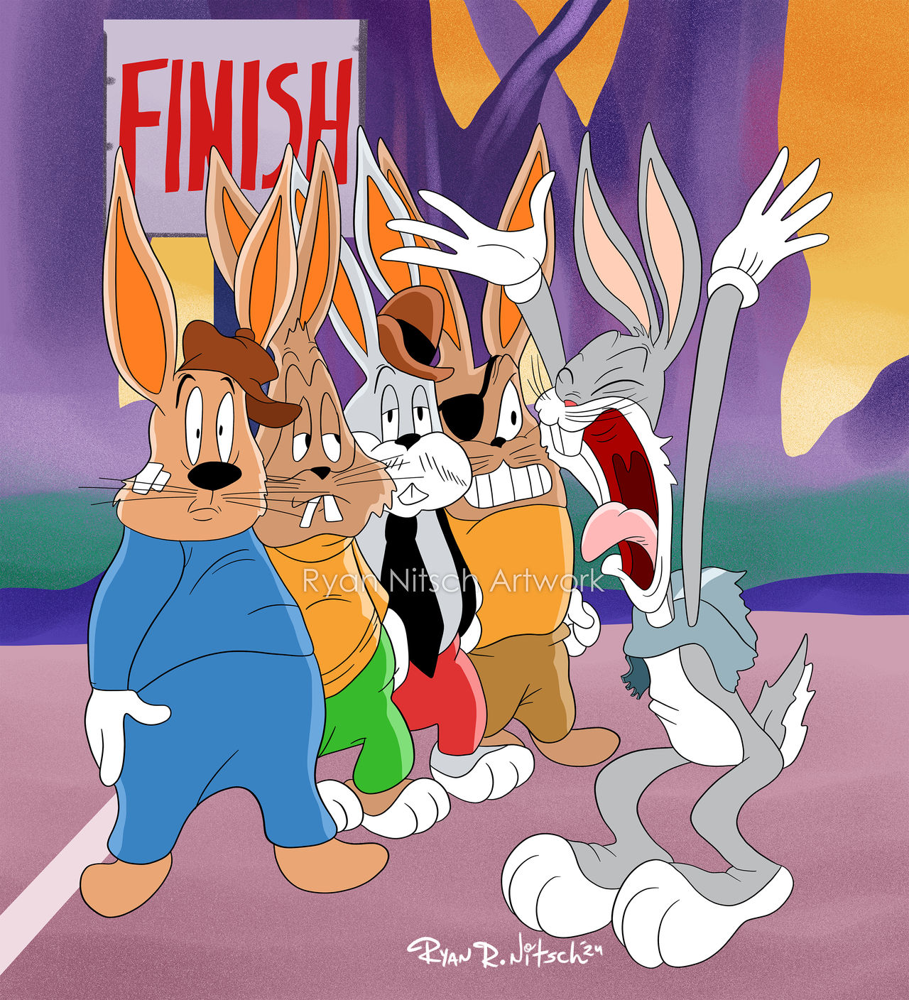 Tortoise Wins By A Hare - Ryan R. Nitsch by RyanNitsch on DeviantArt