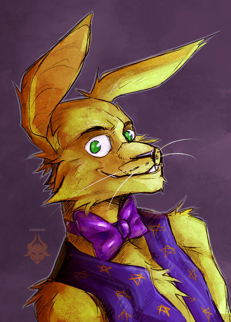 Springbonnie Sketch by Corrdox on DeviantArt