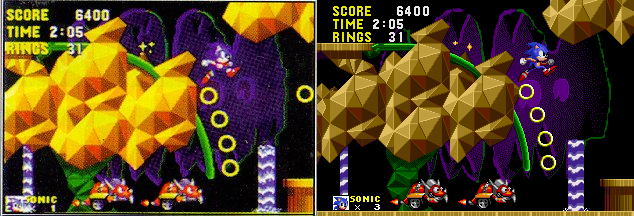 Sonic 2-Alpha-Hidden Palace Zone
