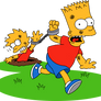 Bart and Lisa : Escape from camp deadly